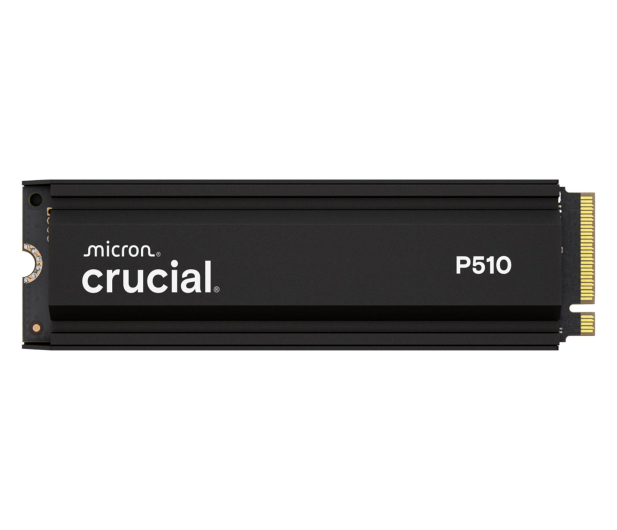 CRUCIAL 2TB M.2 PCIe Gen5 NVMe P510 Heatsink CT2000P510SSD5 - 1353519 - zdjęcie
